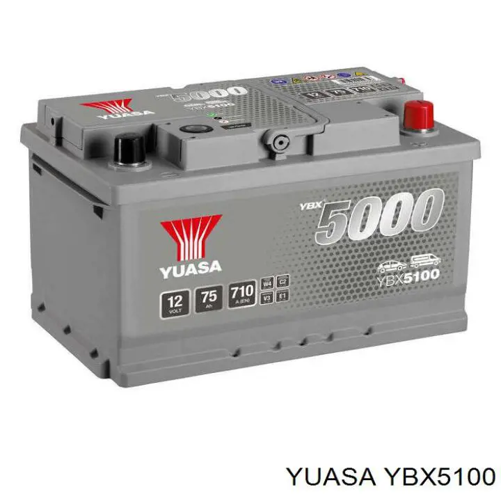 Bateria recarregável (PILHA) Yuasa YBX5100 preço, a partir de 127,69 USD