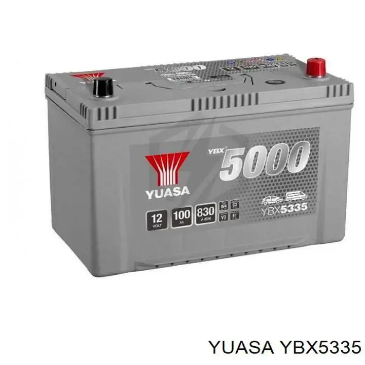 YBX5335 Yuasa Bateria recarregável (PILHA)