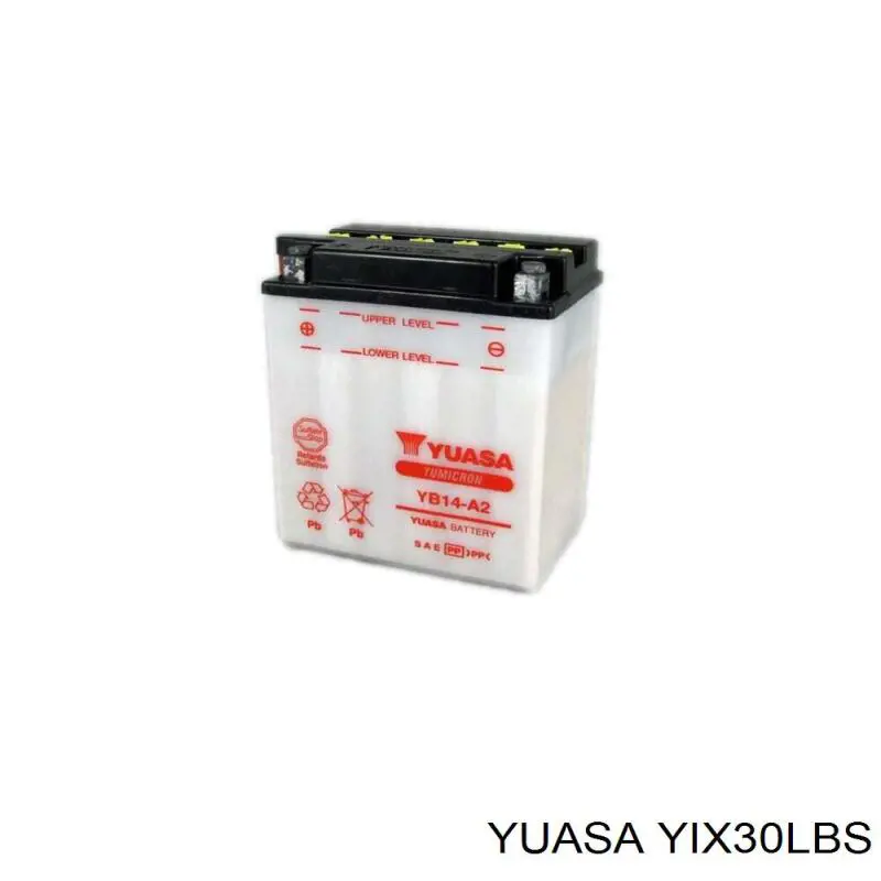 Bateria recarregável (PILHA) Yuasa YIX30LBS preço, a partir de 560,48 USD
