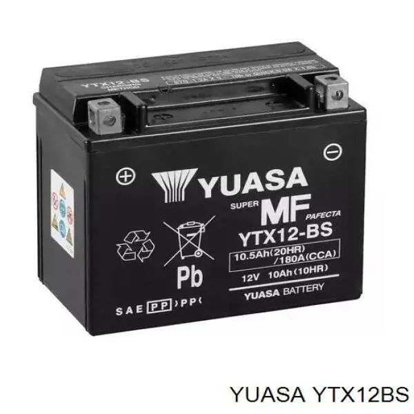 Bateria recarregável (PILHA) Yuasa YTX12BS preço, a partir de 49,85 USD