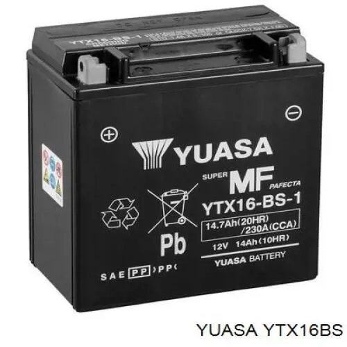 Bateria recarregável (PILHA) Exide YTX16BS preço, a partir de 66,96 USD