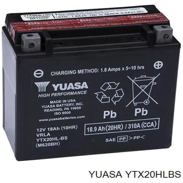Bateria recarregável (PILHA) Yuasa YTX20HLBS preço, a partir de 178,43 USD