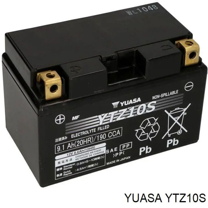 Compre YTZ10S Yuasa Bateria recarregável (PILHA)