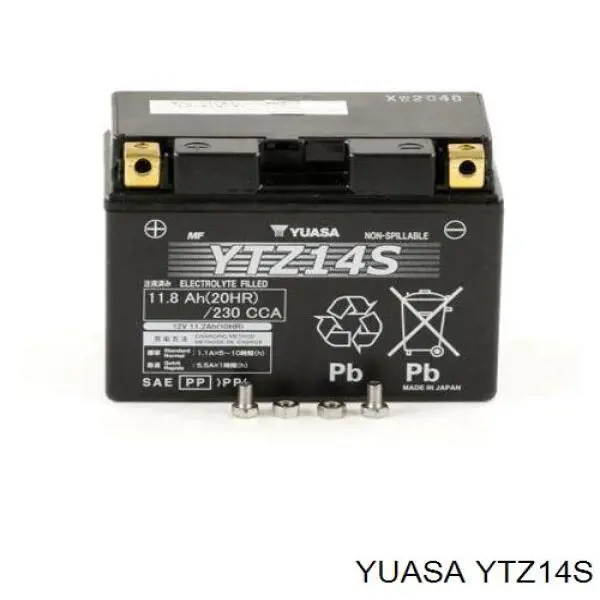 Compre YTZ14S Yuasa Bateria recarregável (PILHA)