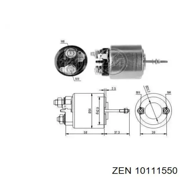 Compre 10111550 ZEN Roda-livre do motor de arranco