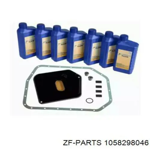 1058298046 ZF Parts Kit de serviço para a substituição de óleo na Caixa Automática de Mudança