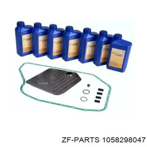 1058298047 ZF Parts Kit de serviço para a substituição de óleo na Caixa Automática de Mudança