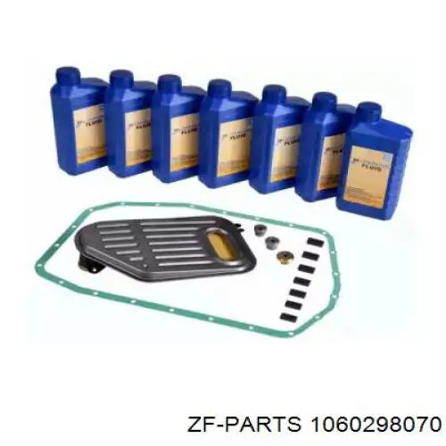1060298070 ZF Parts Kit de serviço para a substituição de óleo na Caixa Automática de Mudança
