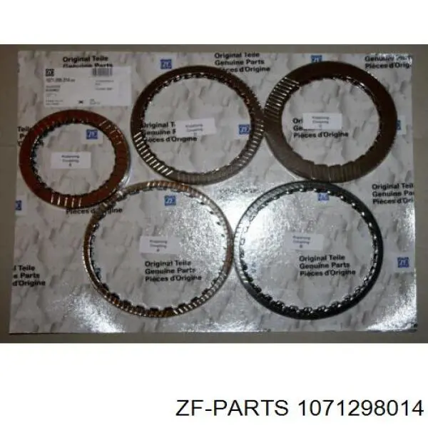 1071298014 ZF Parts Disco da Caixa Automática de Mudança de fricção, kit