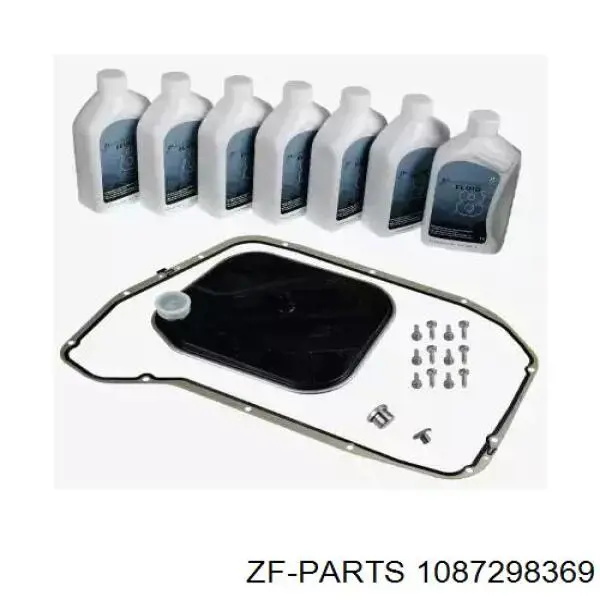 1087298369 ZF Parts Kit de serviço para a substituição de óleo na Caixa Automática de Mudança