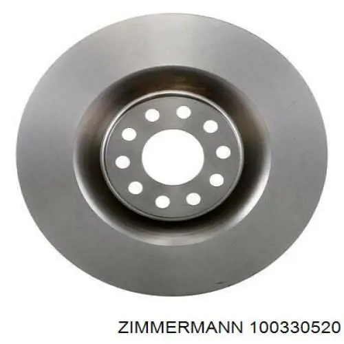 Compre 100330520 Zimmermann Disco do freio dianteiro