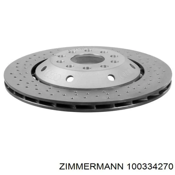 Compre 100334270 Zimmermann Disco do freio traseiro