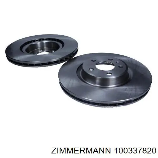 Compre 100337820 Zimmermann Disco do freio dianteiro