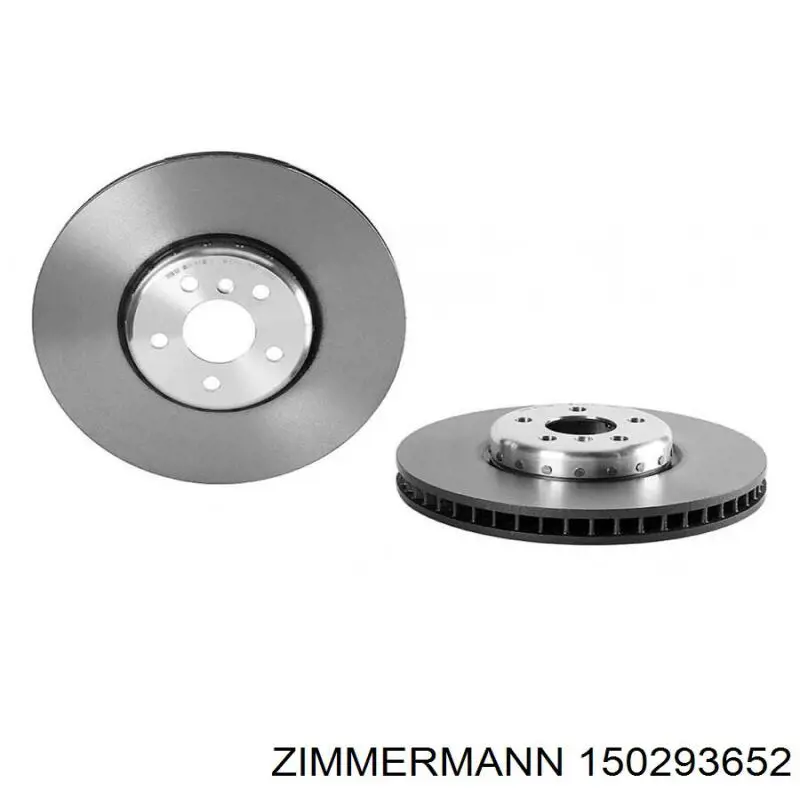 Disco do freio dianteiro Zimmermann 150293652 preço, a partir de 203,92 USD