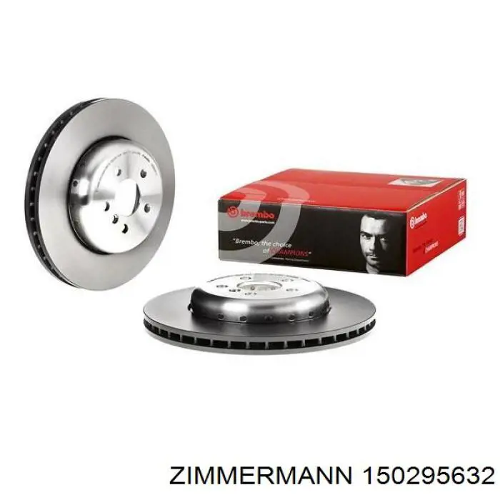 Disco do freio dianteiro Zimmermann 150295632 preço, a partir de 127,52 USD