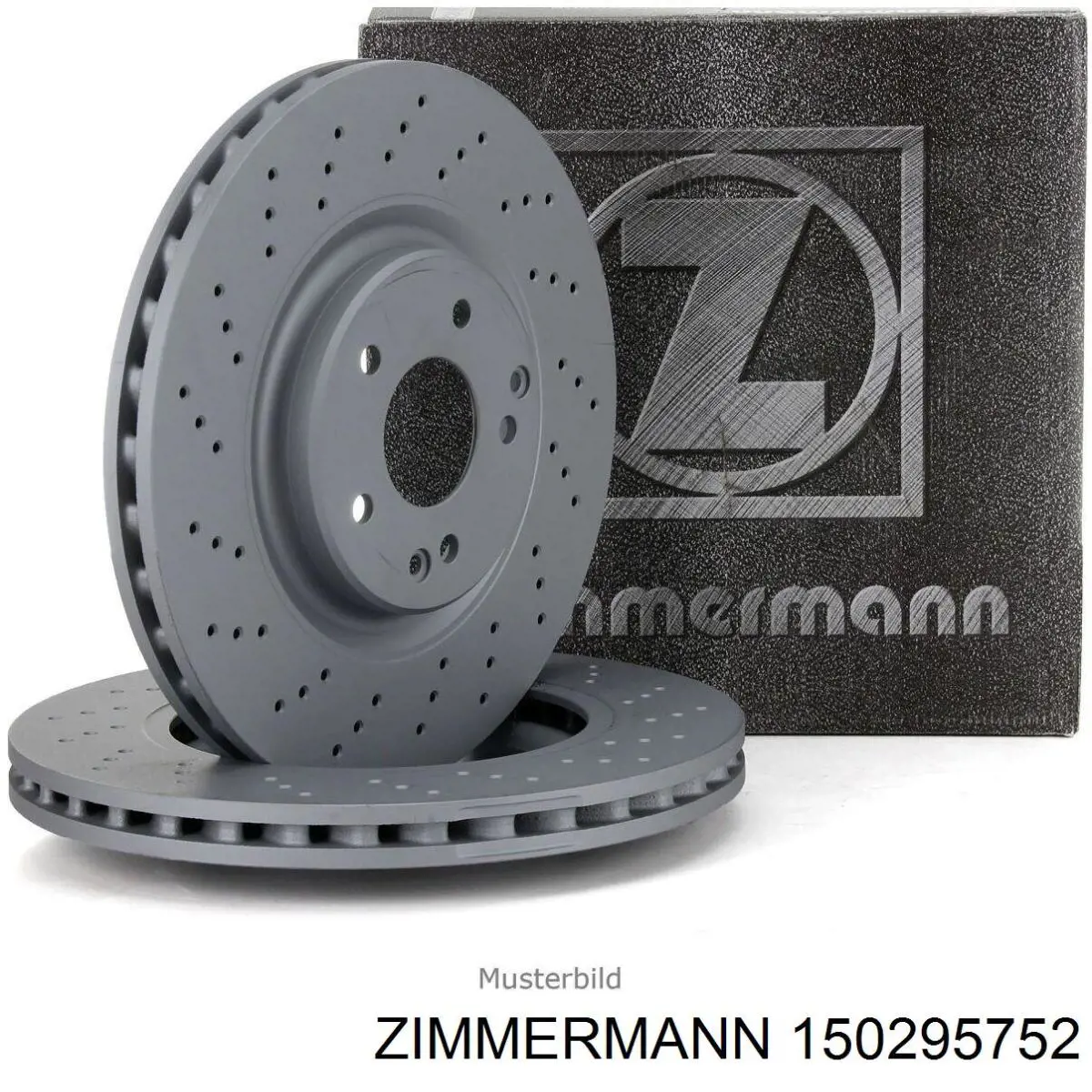 Disco do freio dianteiro Zimmermann 150295752 preço, a partir de 183,04 USD