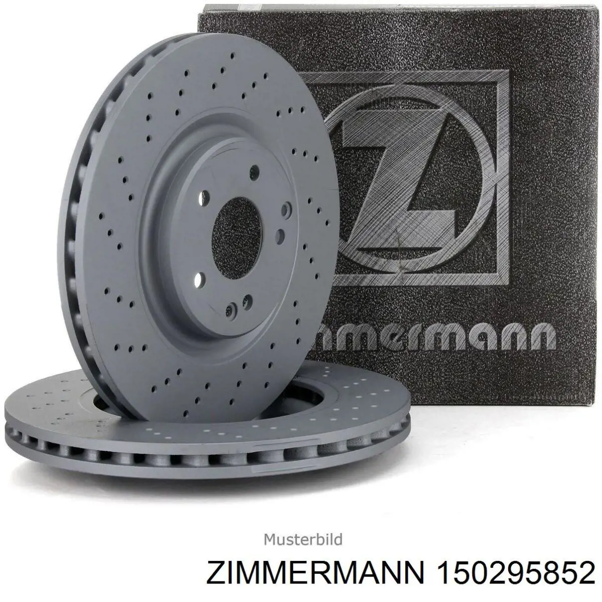 Disco do freio dianteiro Zimmermann 150295852 preço, a partir de 233,13 USD