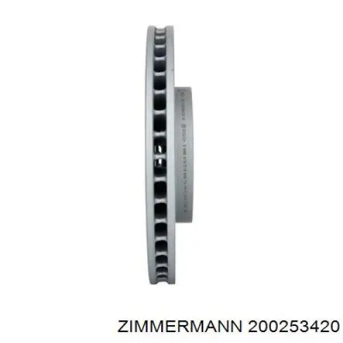 Compre 200253420 Zimmermann Disco do freio dianteiro