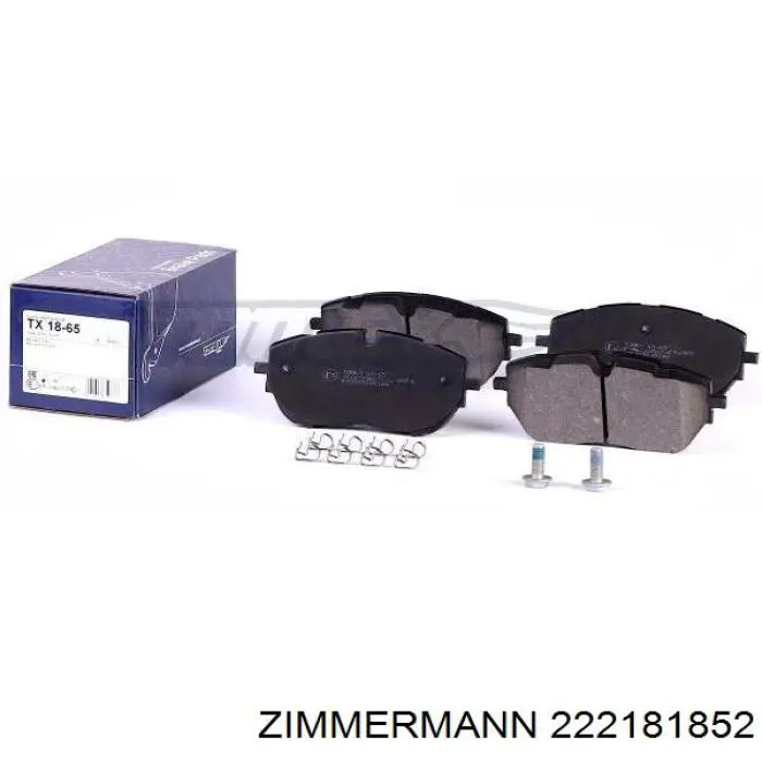 Sapatas do freio dianteiras de disco Zimmermann 222181852 preço, a partir de 39,12 USD