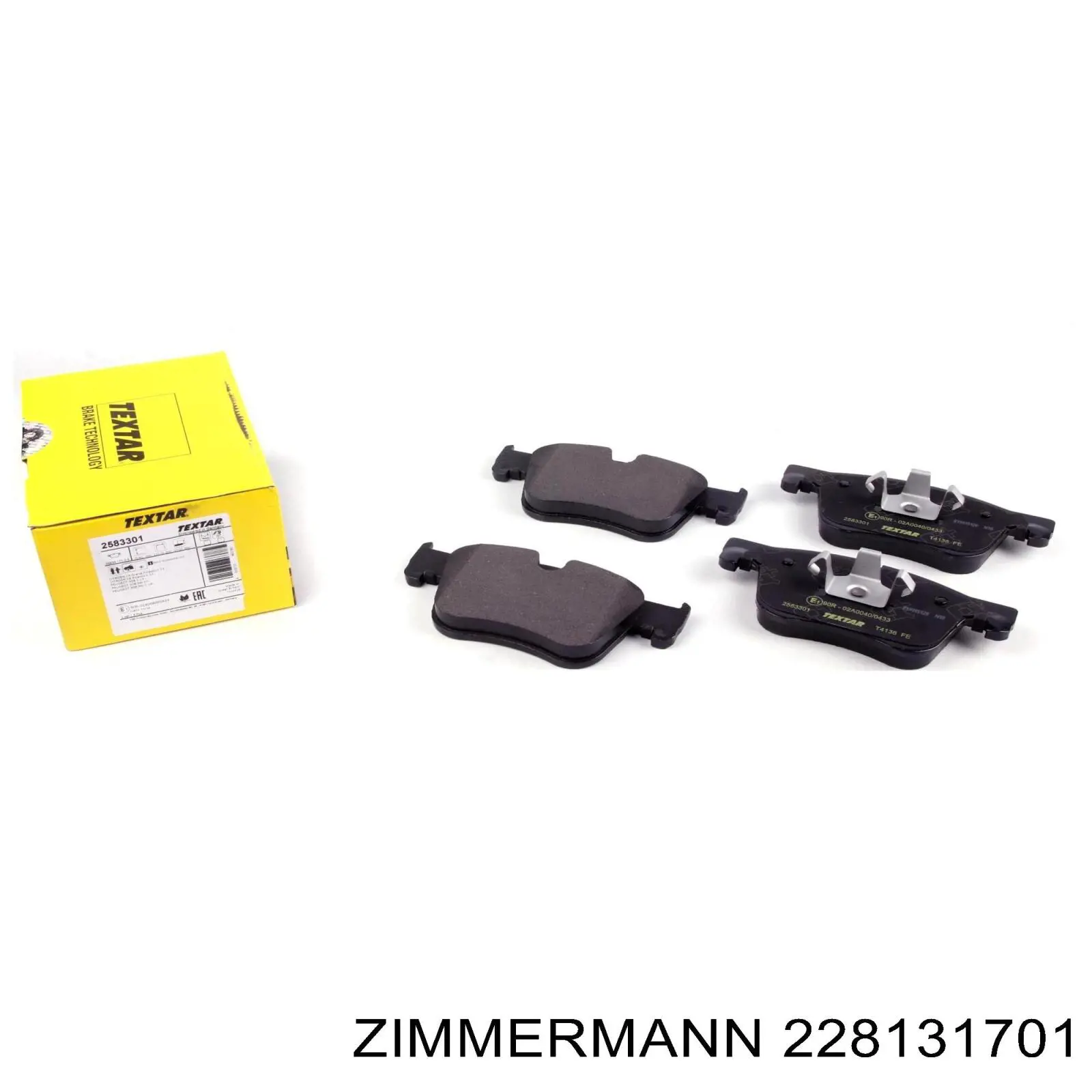 Sapatas do freio dianteiras de disco Zimmermann 228131701 preço, a partir de 46,63 USD