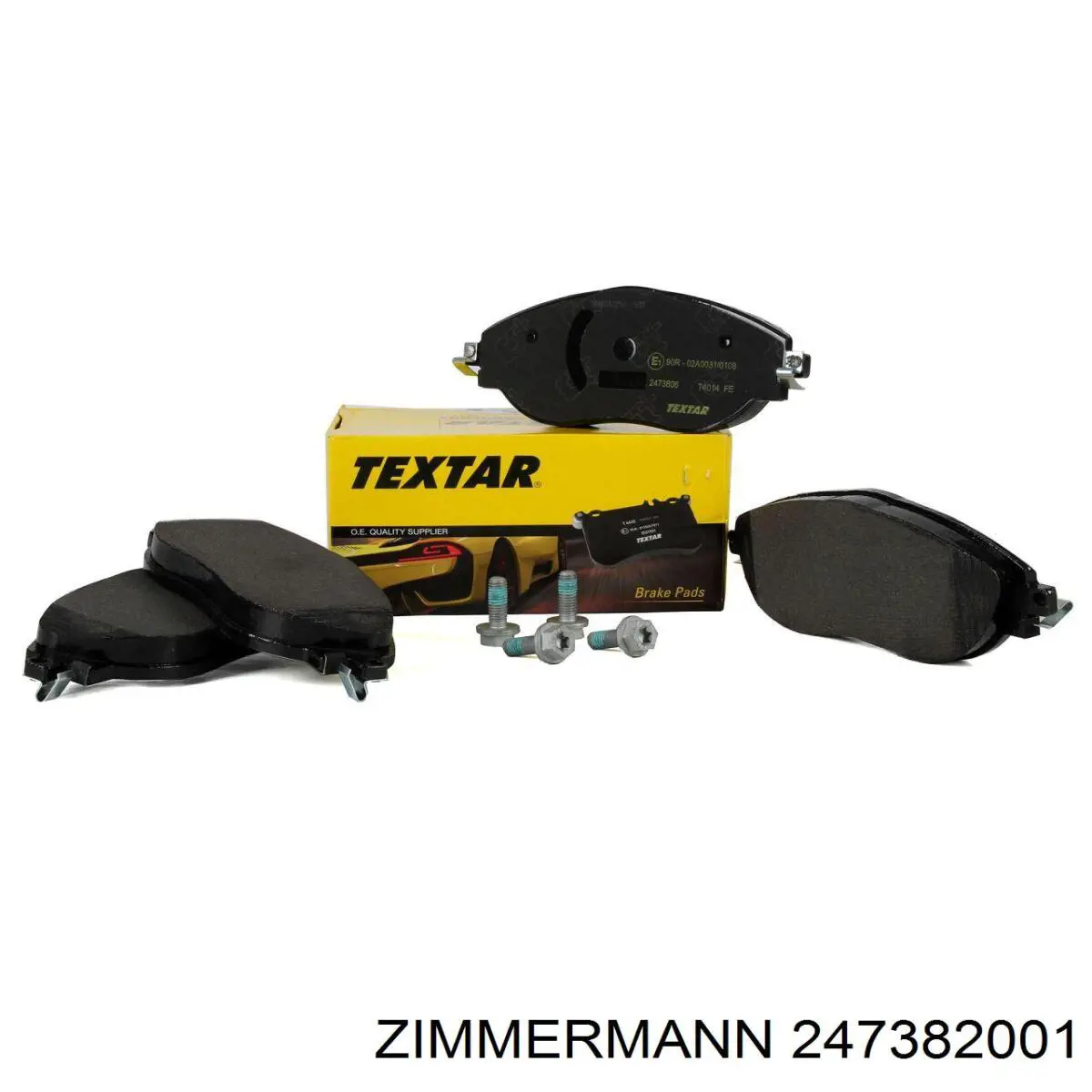 Sapatas do freio dianteiras de disco Zimmermann 247382001 preço, a partir de 43,52 USD
