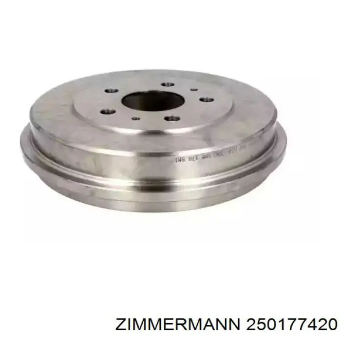 250177420 Zimmermann Tambor do freio traseiro