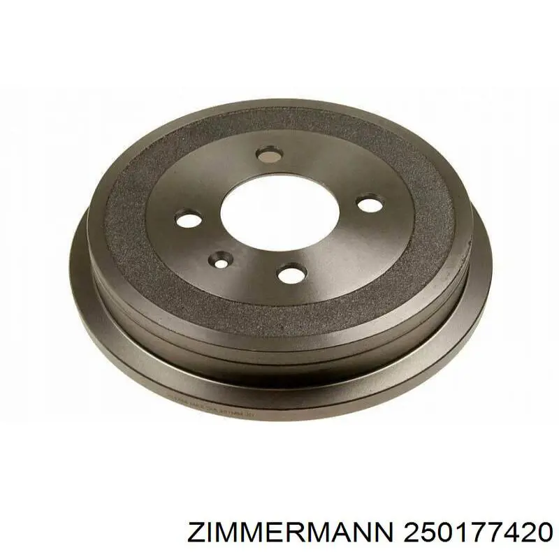 Compre 250177420 Zimmermann Tambor do freio traseiro