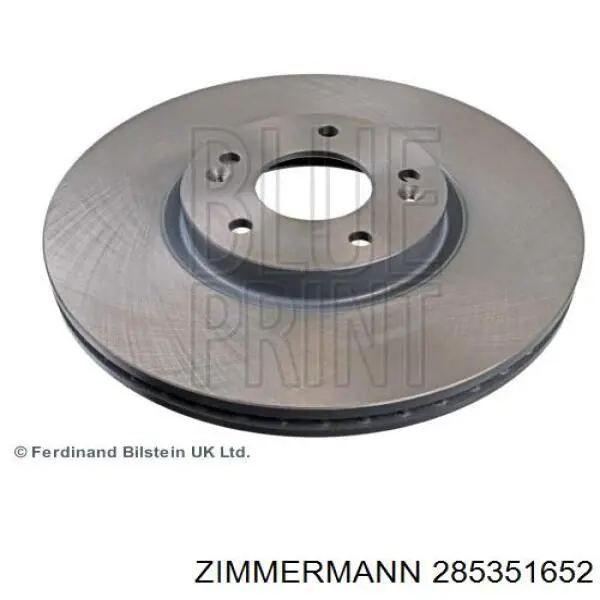 Compre 285351652 Zimmermann Disco do freio dianteiro
