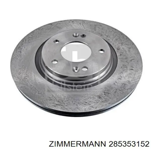 Compre 285353152 Zimmermann Disco do freio dianteiro