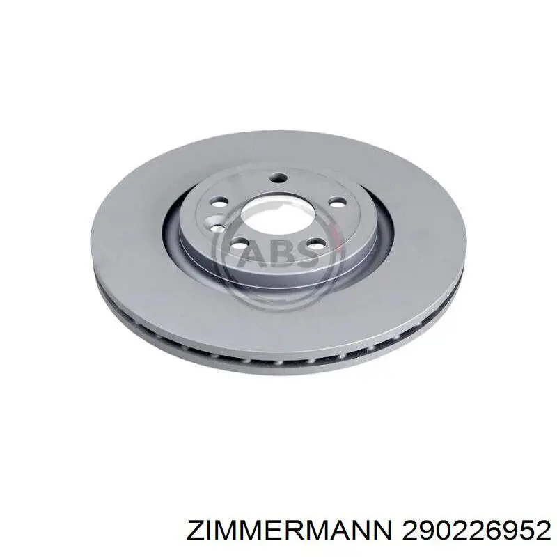 Disco do freio dianteiro Zimmermann 290226952 preço, a partir de 114,07 USD