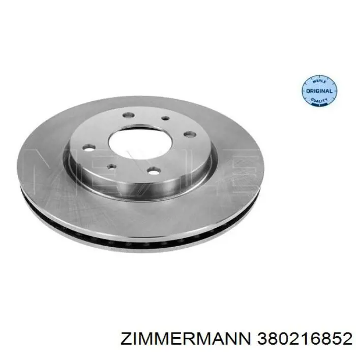 Compre 380216852 Zimmermann Disco do freio dianteiro