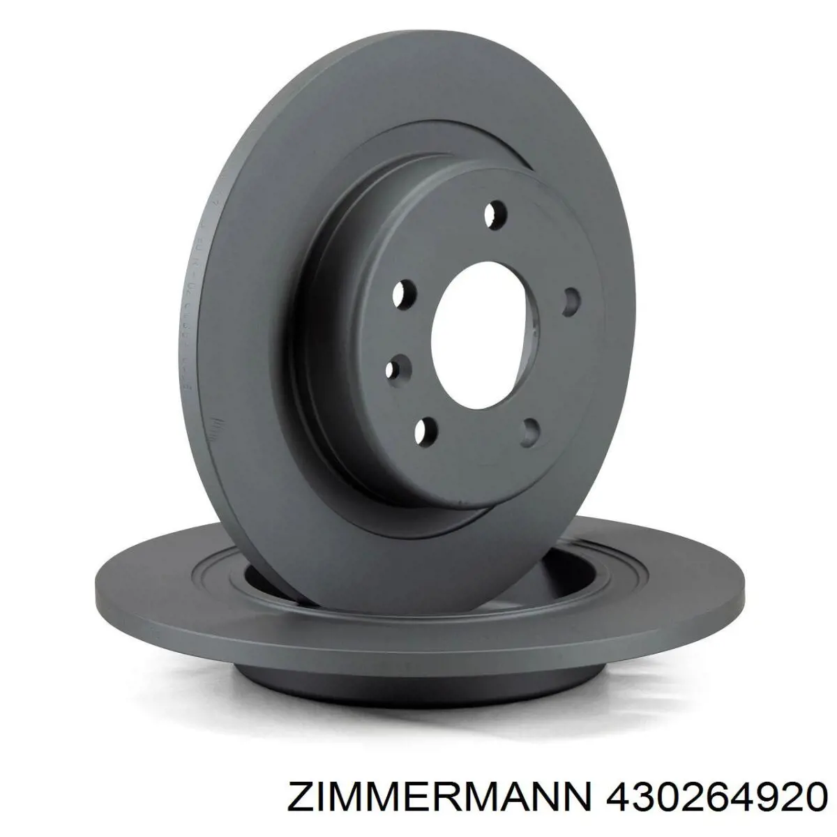 Compre 430264920 Zimmermann Disco do freio traseiro