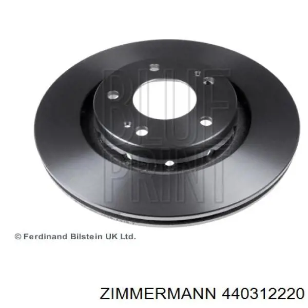 Disco do freio dianteiro Zimmermann 440312220 preço, a partir de 59,79 USD