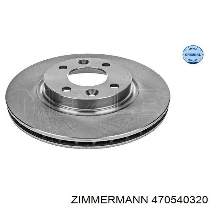 Compre 470540320 Zimmermann Disco do freio dianteiro