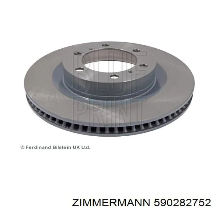 Disco do freio dianteiro Zimmermann 590282752 preço, a partir de 175,32 USD