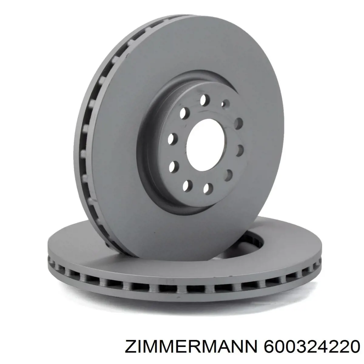Compre 600324220 Zimmermann Disco do freio dianteiro