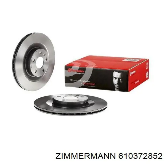 Disco do freio traseiro Zimmermann 610372852 preço, a partir de 75,76 USD