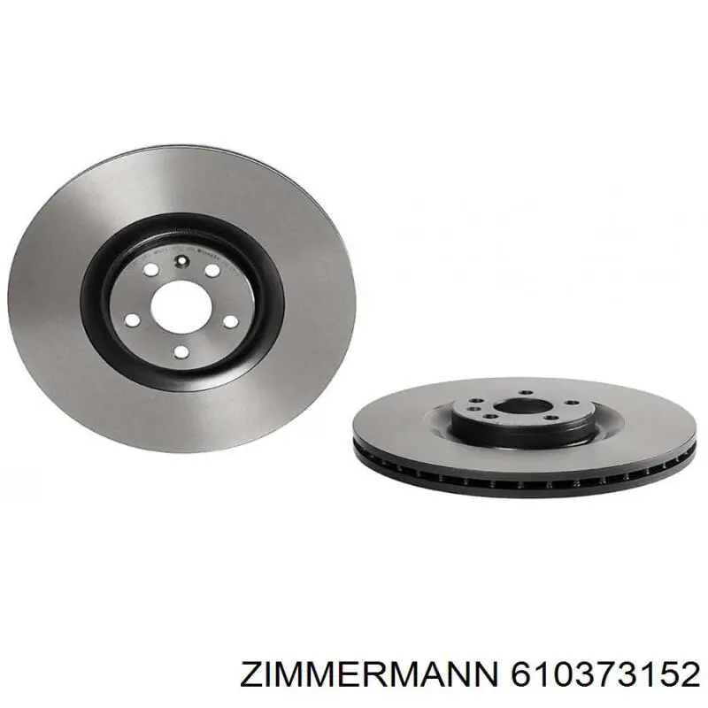 Disco do freio dianteiro Zimmermann 610373152 preço, a partir de 159,88 USD