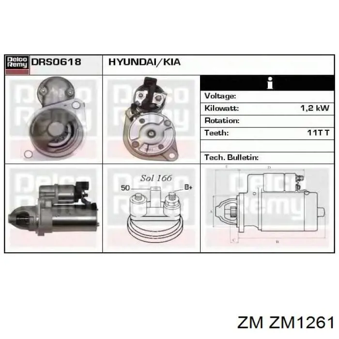 Relê retrator do motor de arranco ERA ZM866 preço, a partir de 38,10 USD
