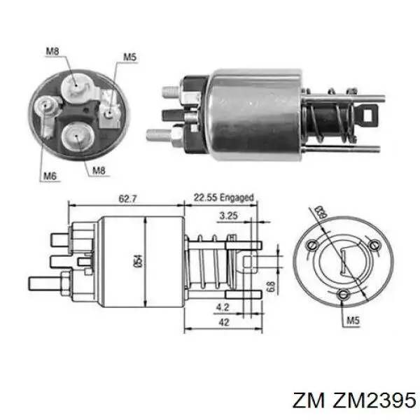 Relê retrator do motor de arranco Cargo F032231990 preço, a partir de 34,80 USD