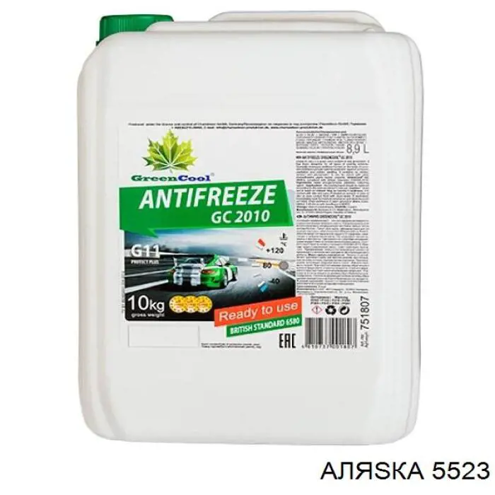 5523 Alyaska Fluido de esfriamento