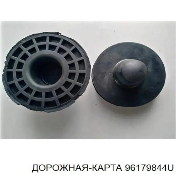 Compre A80033D Korea (oem) Espaçador (anel de borracha) da mola traseira superior