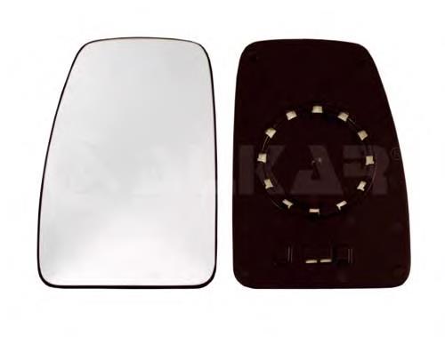 Elemento espelhado do espelho de retrovisão direito 7701046190 Renault (RVI)