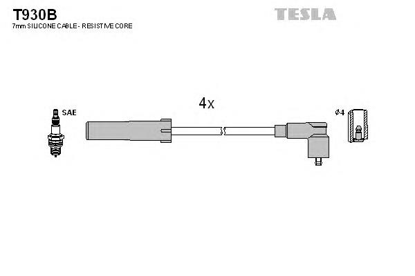 Fios de alta voltagem, kit 2459 Bougicord
