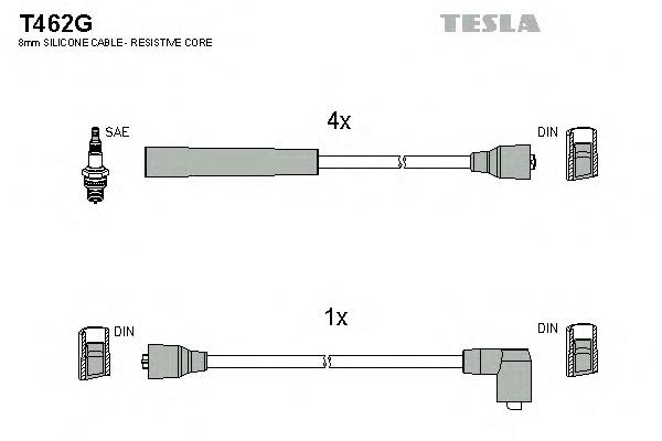 Compre 604 NGK Fios de alta voltagem, kit