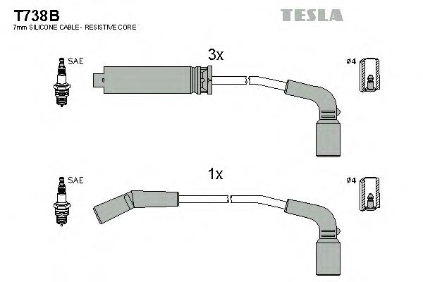 Compre P96305387 General Motors Fios de alta voltagem, kit