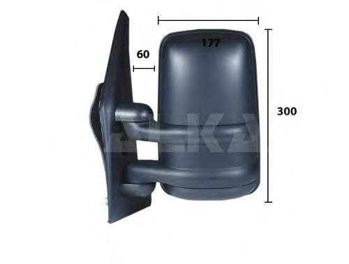 Espelho de retrovisão direito 4405183 Opel