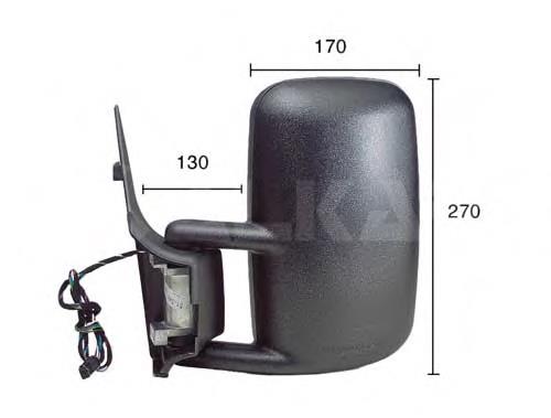Compre 2D1857501C01C VAG Espelho de retrovisão esquerdo