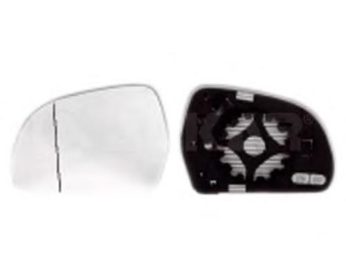 Compre 3T0857521A VAG Elemento espelhado do espelho de retrovisão esquerdo