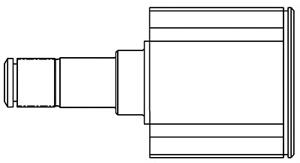 644009 GSP Junta homocinética interna dianteira